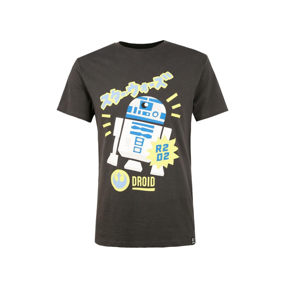 Recovered Recovered Shirt Star Wars R2D2 zwart -