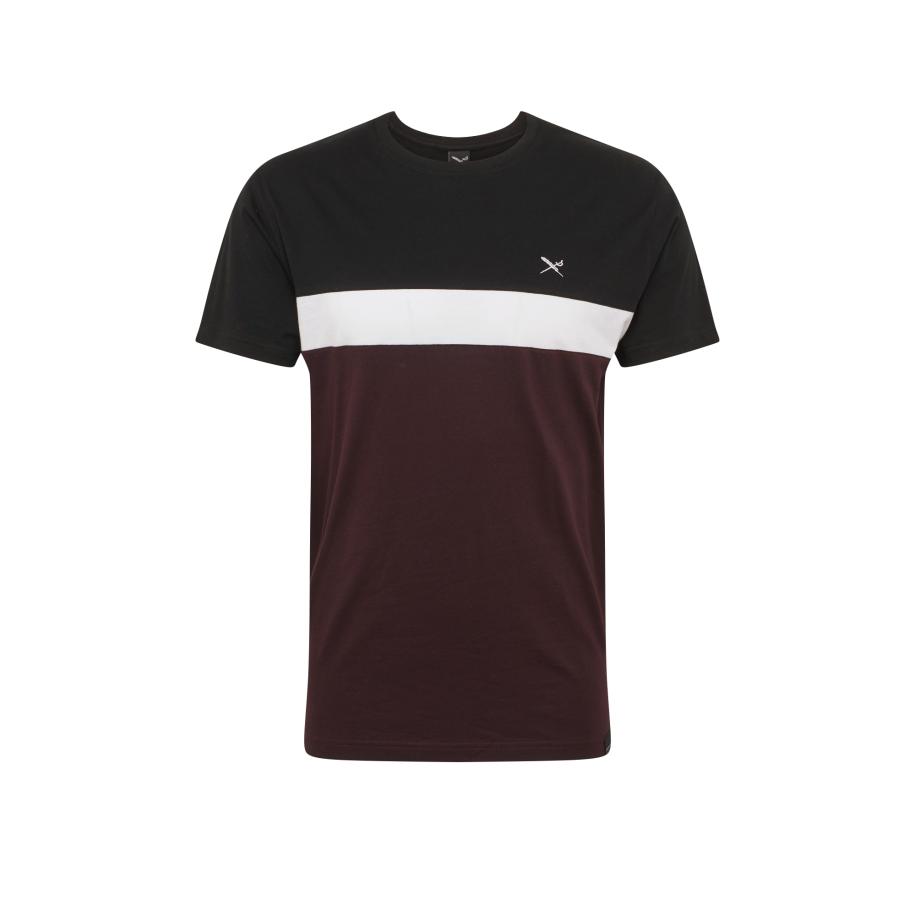 Iriedaily Iriedaily Shirt Court wijnrood / zwart / wit -