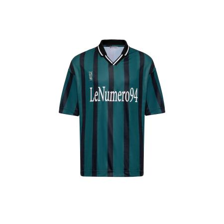 Dandalo Dandalo Shirt donkergroen / zwart / wit