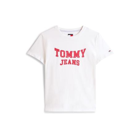 Tommy Jeans Tommy Jeans Shirt VARSITY rood / wit