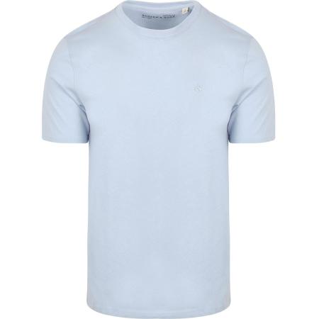 Scotch And Soda Core T-Shirt Lichtblauw
