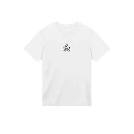 F4NT4STIC F4NT4STIC Shirt Knut und Jan Scribble zwart / wit