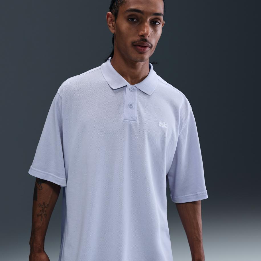 Nike Club polo voor heren - Grijs Grijs