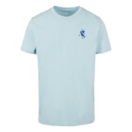 mister tee Mister Tee Shirt A S Club blauw / lichtblauw / groen / oranje