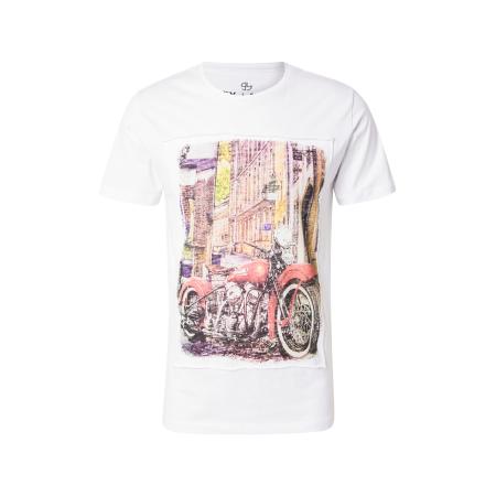 Key Largo Key Largo Shirt Race bruin / donkergeel / lichtrood / wit