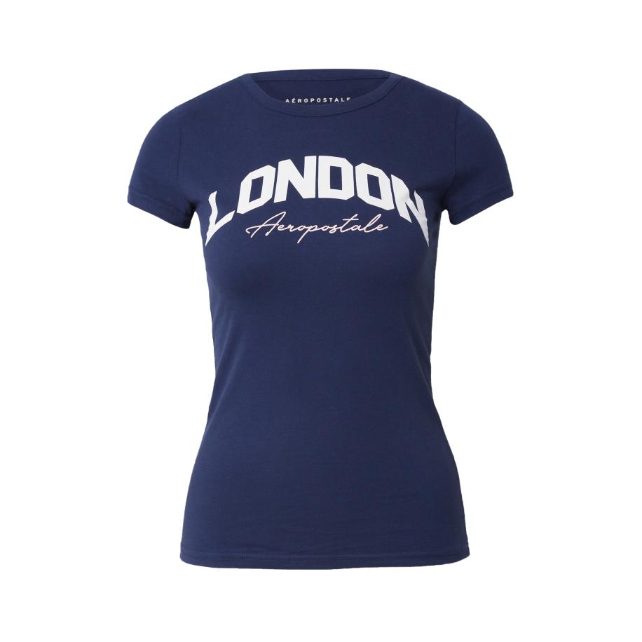 Aeropostale AÉROPOSTALE Shirt LONDON navy / wit -