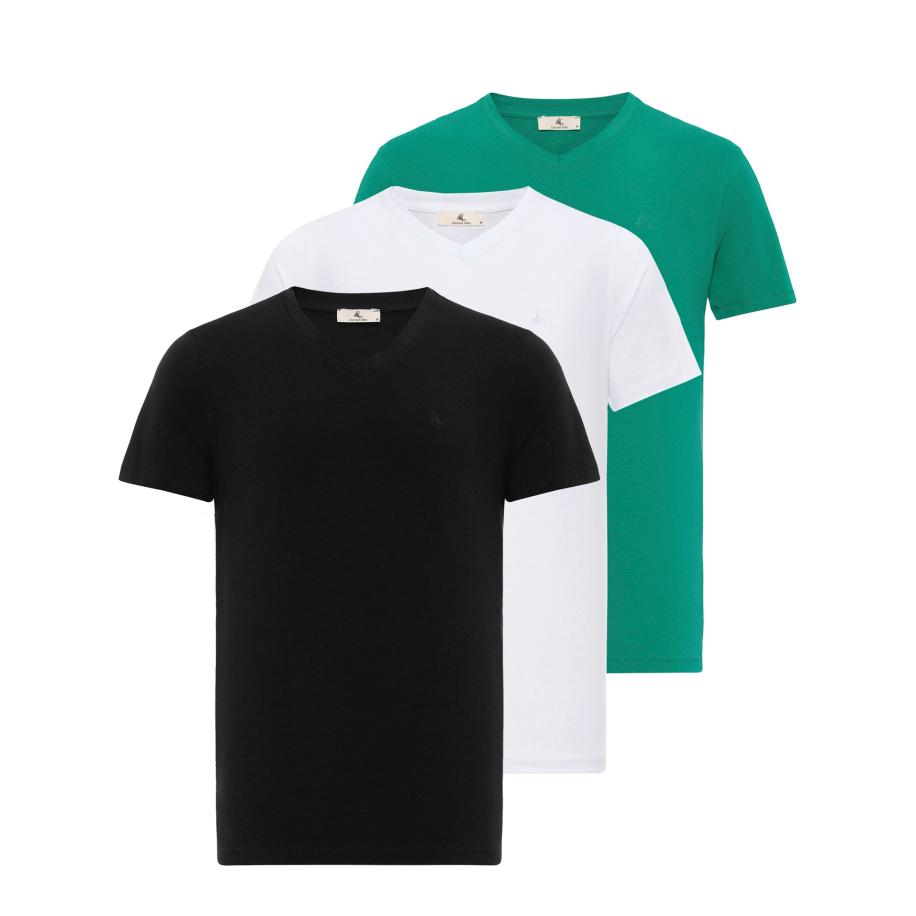 Daniel Hills Daniel Hills Shirt groen / zwart / wit -