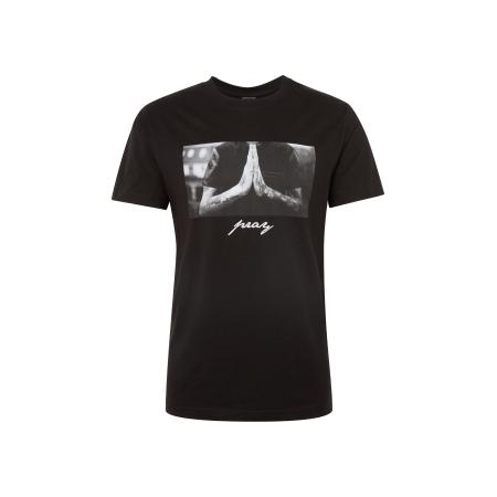 Mister Tee Shirt Pray grijs / zwart