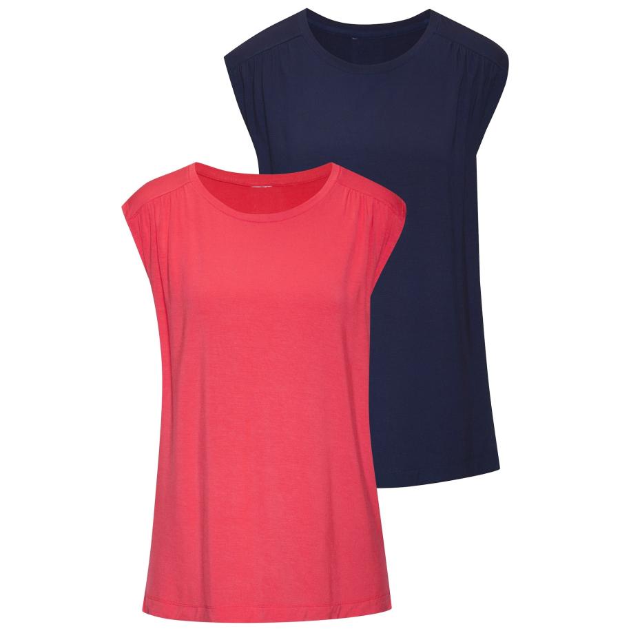 Lascana LASCANA Shirt navy / rood -
