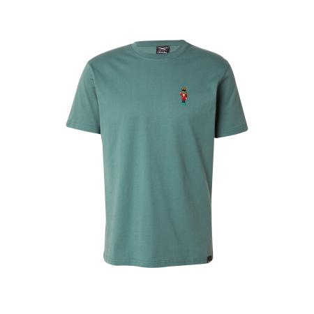 Iriedaily Iriedaily Shirt Nutcrax smaragd / lichtgroen / rood / wit