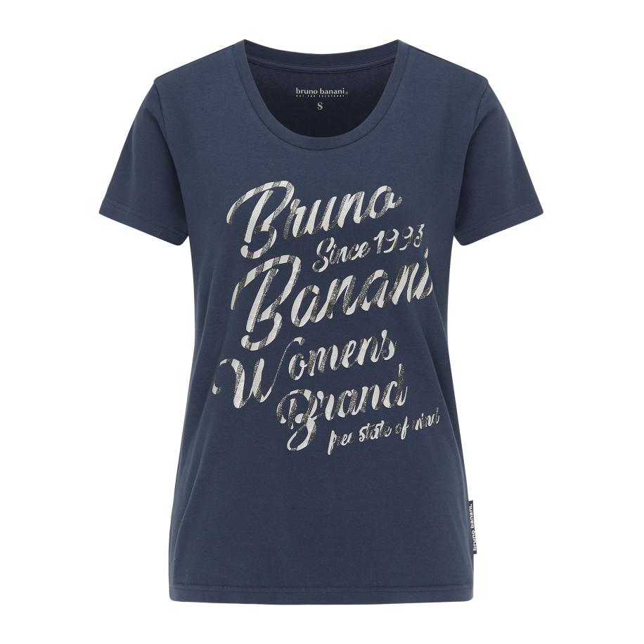 Bruno Banani Bruno Banani Shirt Russell donkerblauw / wit -