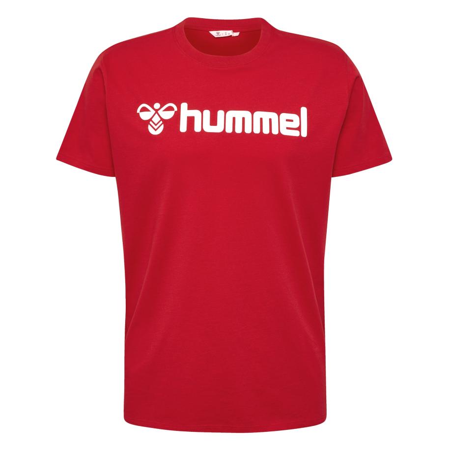 Hummel Hummel Shirt Go 2.0 cranberry / wit -