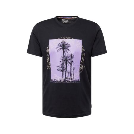 Blend BLEND Shirt beige / lila / zwart