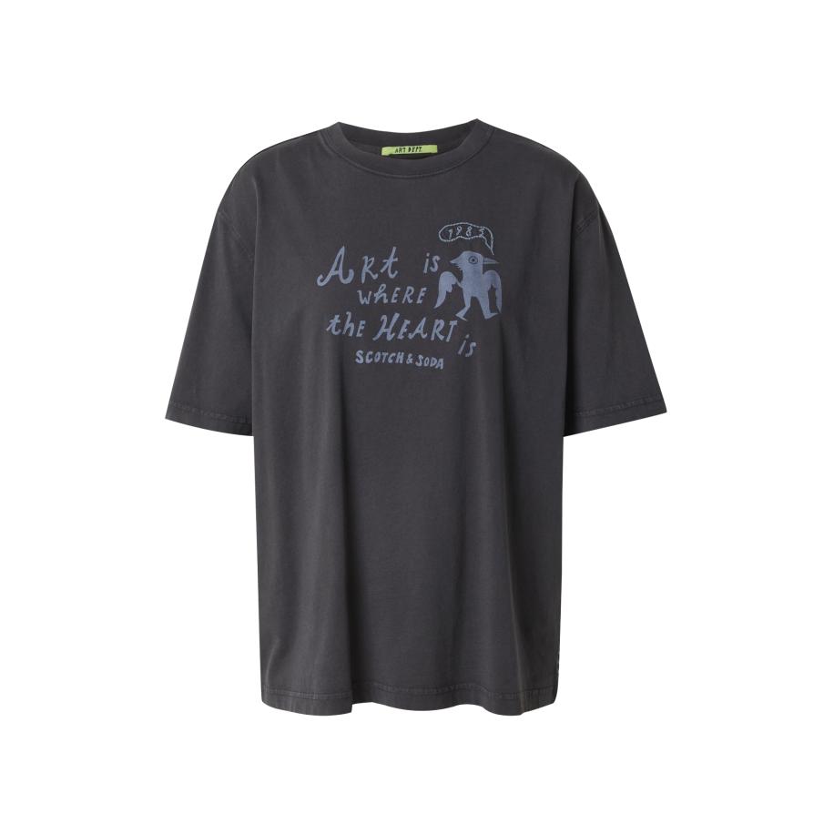 Scotch & Soda SCOTCH & SODA Shirt grijs / zwart -