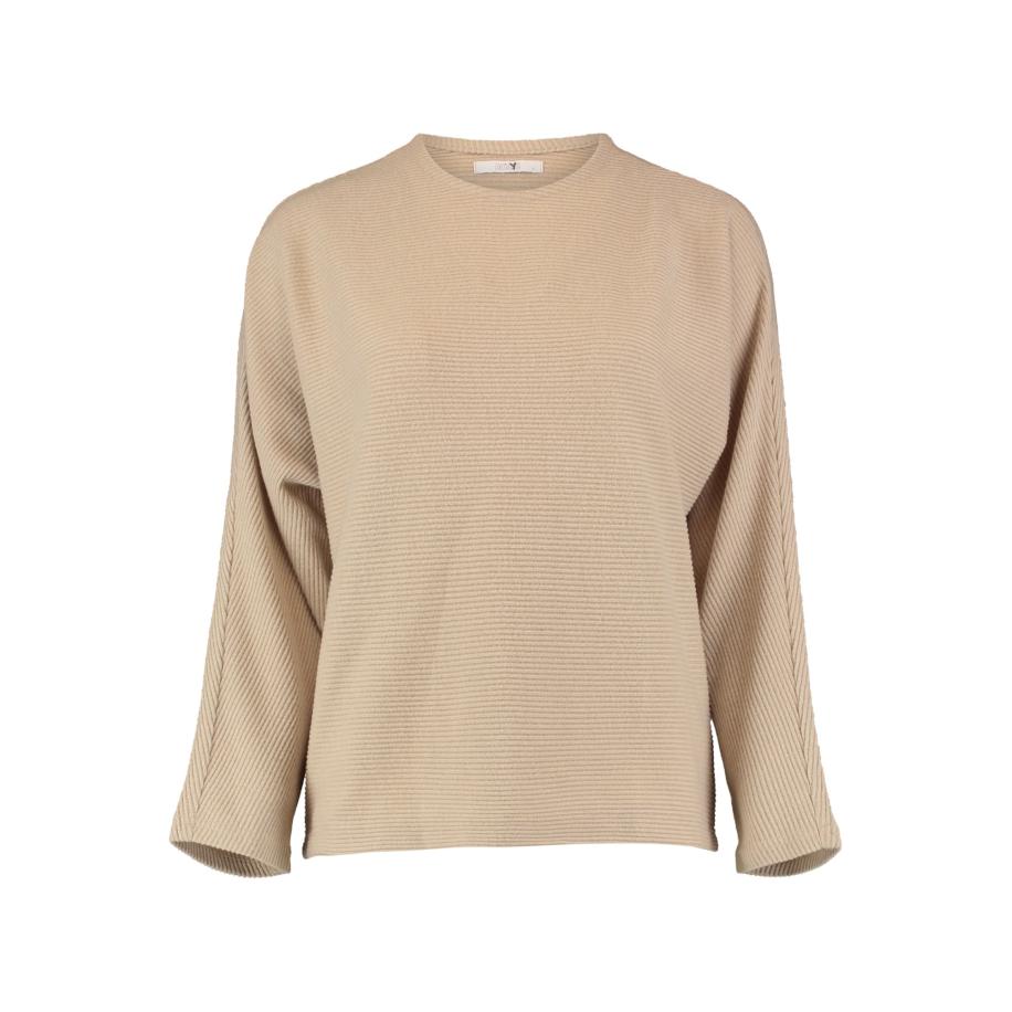 Hailys Hailys Shirt Maira lichtbeige -