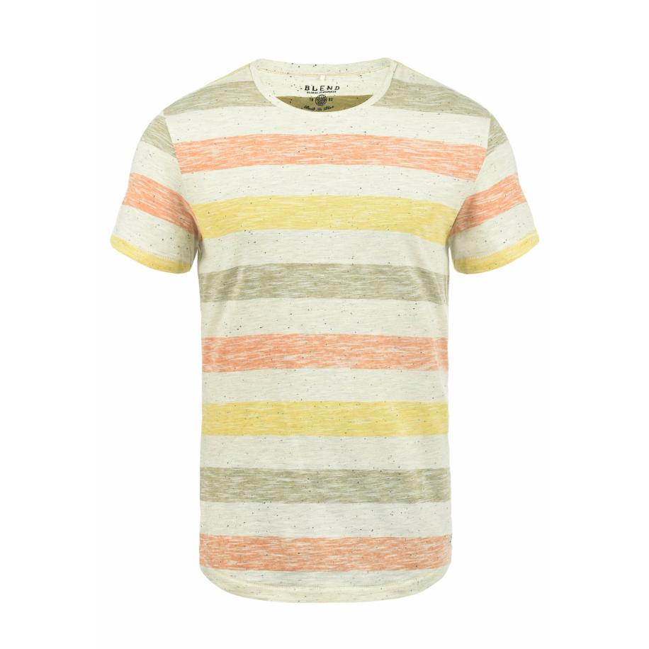 Blend BLEND Shirt Efkin beige / geel / groen / oranje -