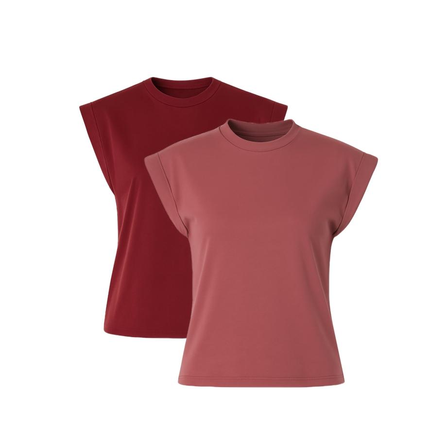 C&City C&City Shirt bordeaux / lichtrood -