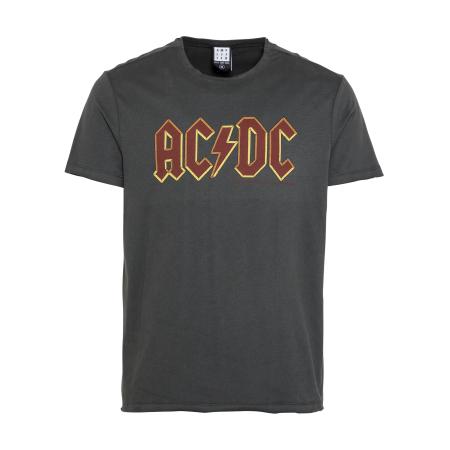 Amplified AMPLIFIED Shirt ACDC grafiet / donkerrood