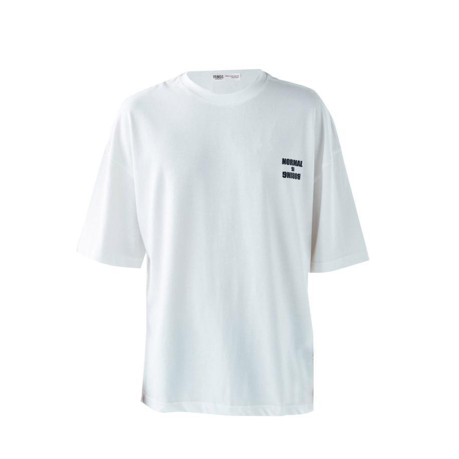 VAMOS CLO Shirt Mission ecru / blauw / zwart Bruin