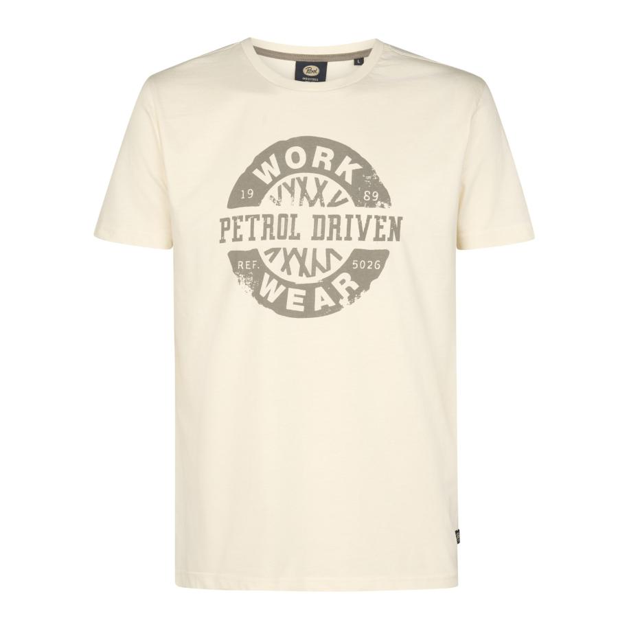 Petrol Industries Petrol Industries Shirt beige / grijs -