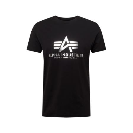 Alpha Industries ALPHA INDUSTRIES Shirt zwart / wit