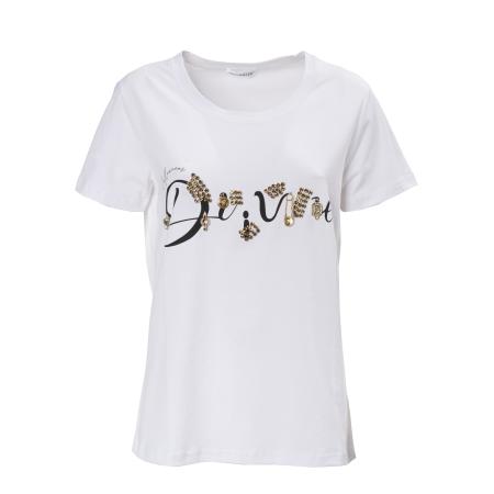 Influencer Influencer Shirt Dream goud / zwart / wit