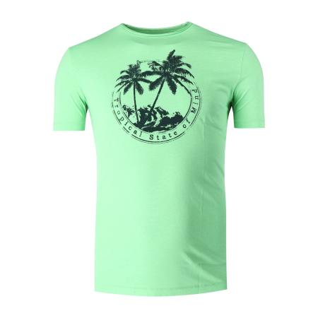 Marvelis Casual T-Shirt groen, Print