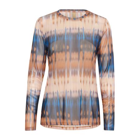 Culture CULTURE Shirt Melida marine / saffier / koraal / perzik