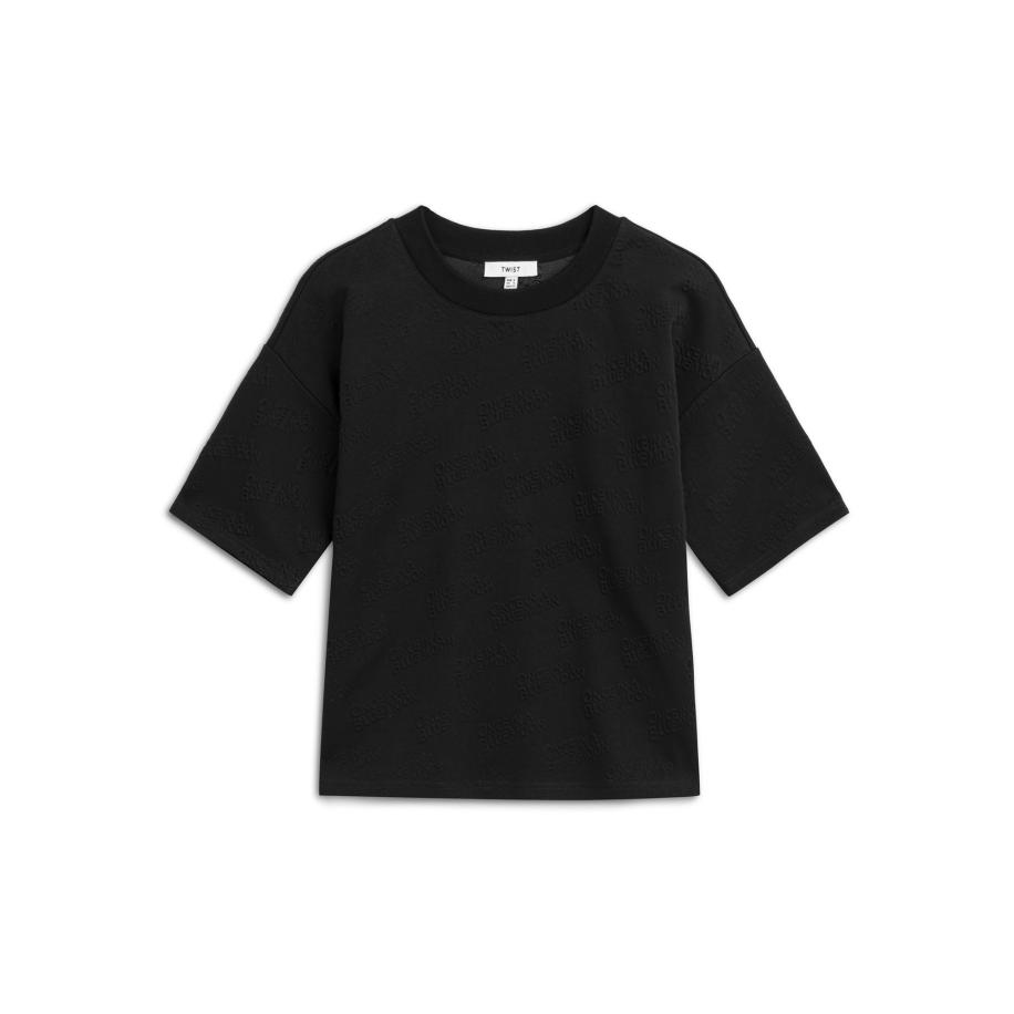 Twist Twist Shirt zwart -