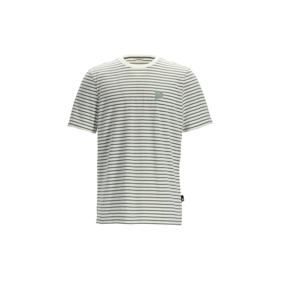 Chasin' CHASIN Shirt Shore lichtgroen / donkergroen / wit -