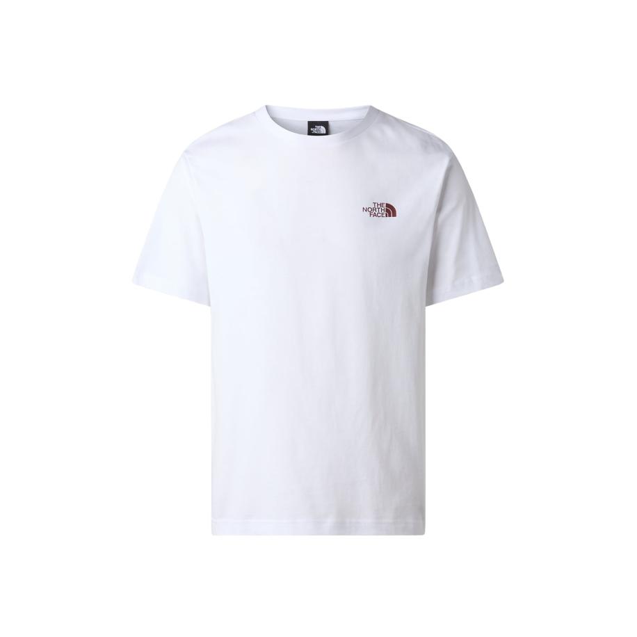 The North Face THE NORTH FACE Shirt bruin / wit -