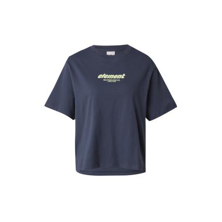 ELEMENT Shirt VELVET navy / pasteelgeel