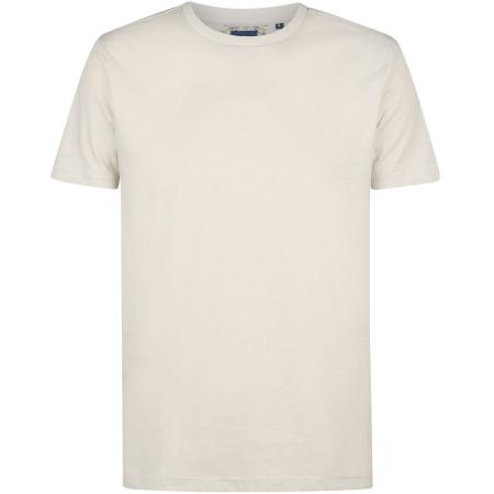 Petrol T-Shirt Viewcrest Melange Ecru