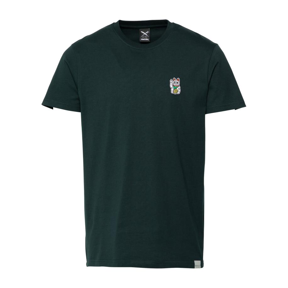 Iriedaily Iriedaily Shirt Bye Bye donkergroen -