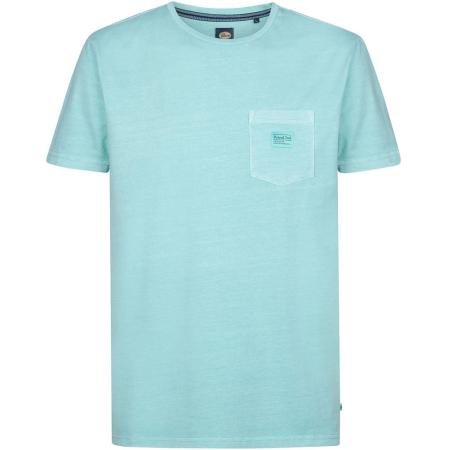 Petrol T-Shirt Key Melange Aqua