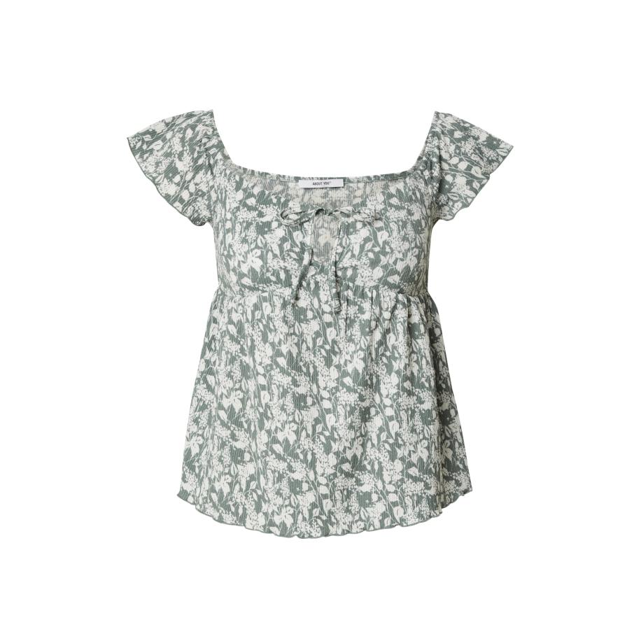 ABOUT YOU ABOUT YOU Shirt Thea mintgroen / wit -