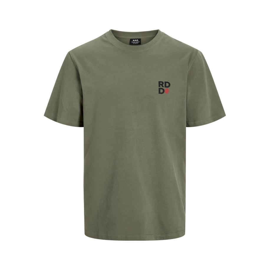 ROYAL DENIM DIVISION R.D.D. ROYAL DENIM DIVISION Shirt kaki / rood / zwart -