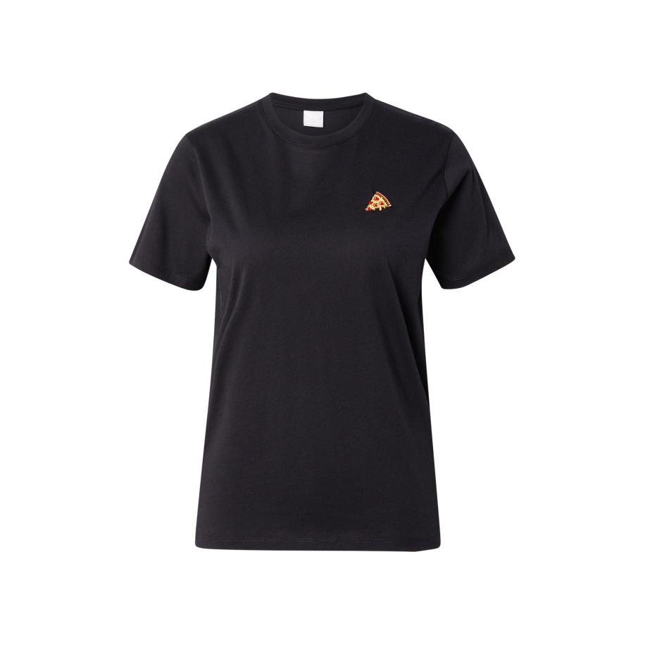 Iriedaily Iriedaily Shirt Pizza Love geel / rood / zwart -