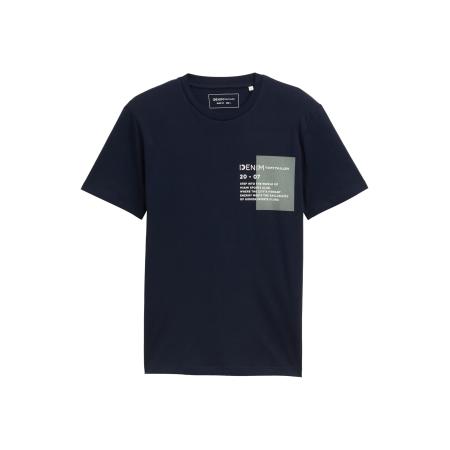 Tom Tailor TOM TAILOR DENIM Shirt navy / grijs gemêleerd