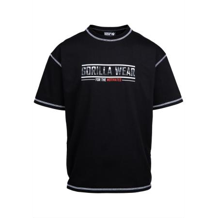 Gorilla Wear Gorilla Wear Shirt Saginaw zwart / wit