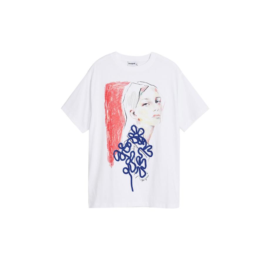 Desigual Desigual Shirt blauw / rood / zwart / wit -