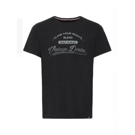 Blend BLEND Shirt PILO grijs gemêleerd / zwart