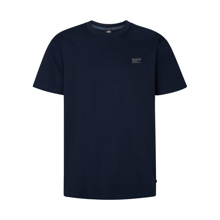 Petrol Industries Petrol Industries Shirt Reefside nachtblauw / wit -