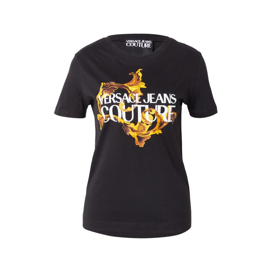 Versace Versace Jeans Couture Shirt bruin / geel / zwart / wit -