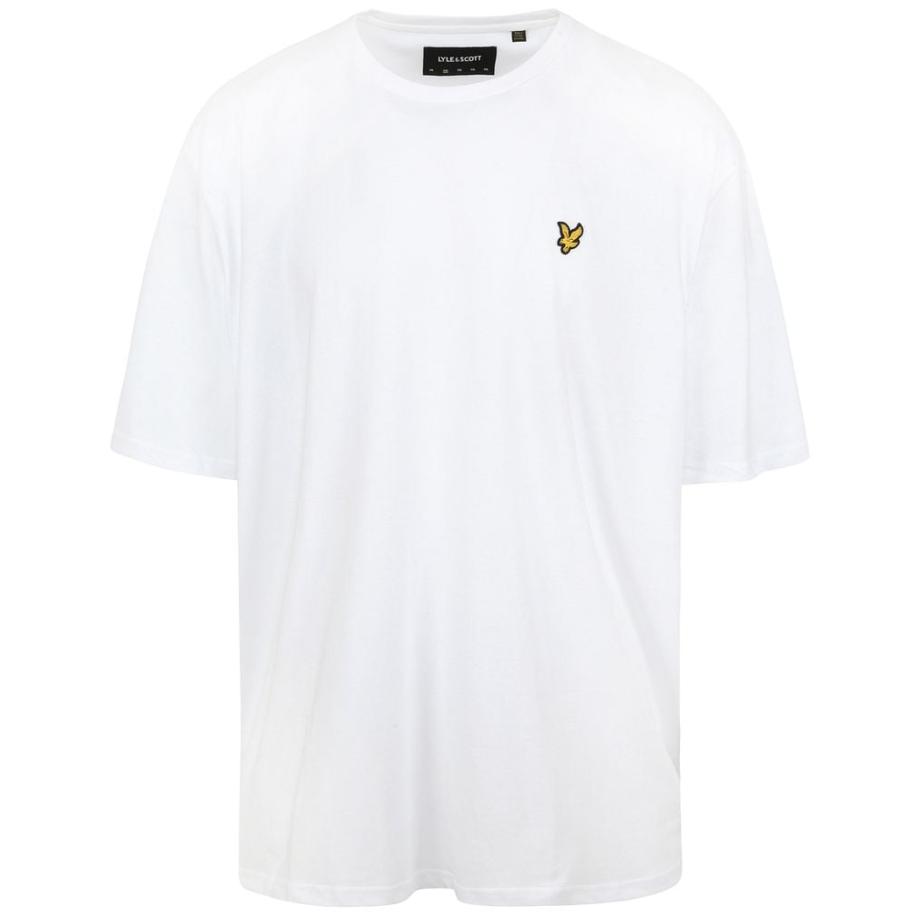 Lyle and Scott Plussize T-shirt Wit Wit