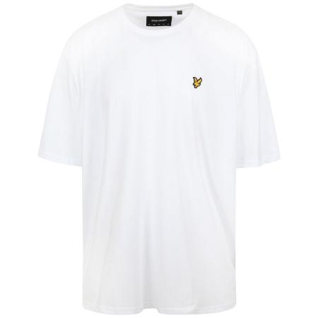 Lyle and Scott Plussize T-shirt Wit