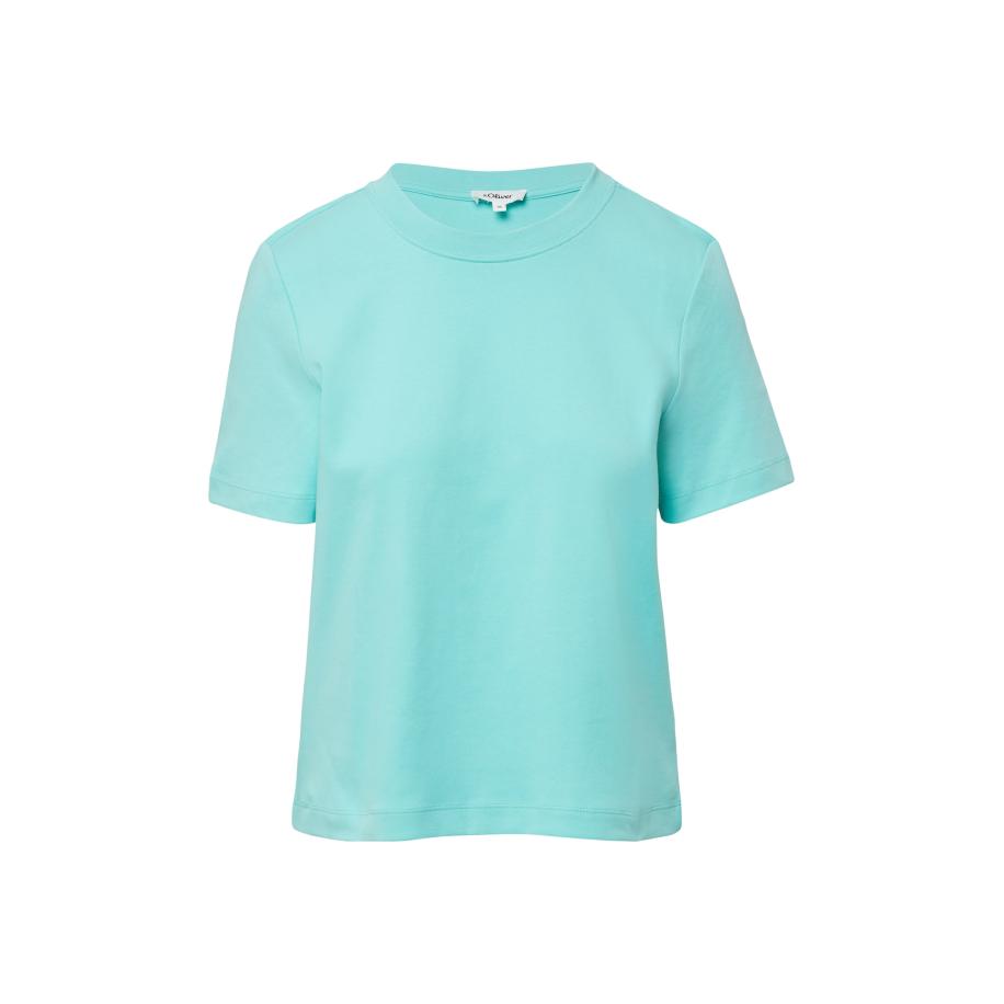 s.Oliver Shirt turquoise Blauw