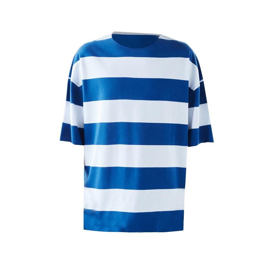 VAMOS CLO VAMOS CLO Shirt blauw / wit -