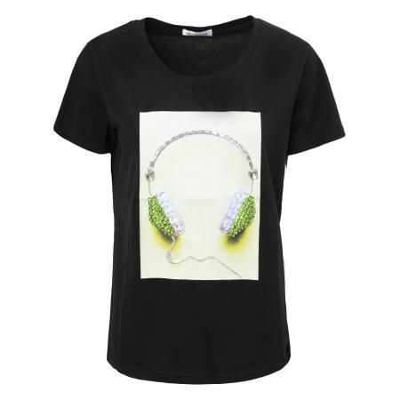 Influencer Influencer Shirt gemengde kleuren / zwart