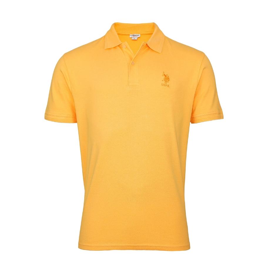 U.S. Polo Assn. U.S. POLO ASSN. Shirt Axel oranje / lichtoranje -